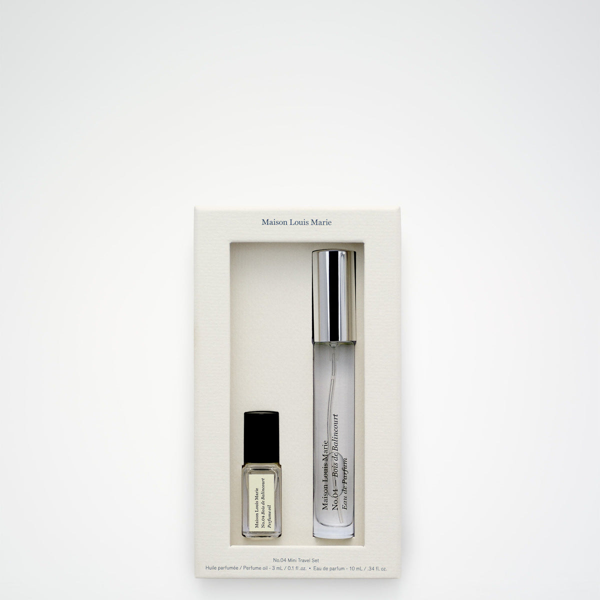 Mini Travel Set - No.04 Bois de Balincourt – Maison Louis Marie 
