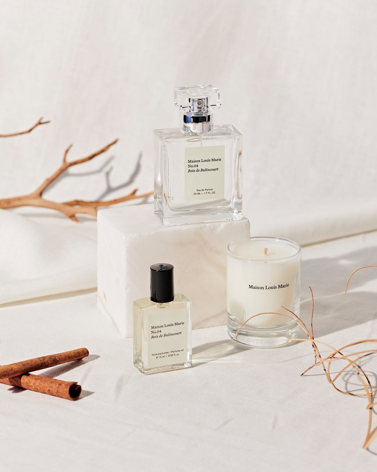 Maison Louis Marie No.04 セット Luxury Gift Set - No.04 Bois de Balincourt – Maison Louis
