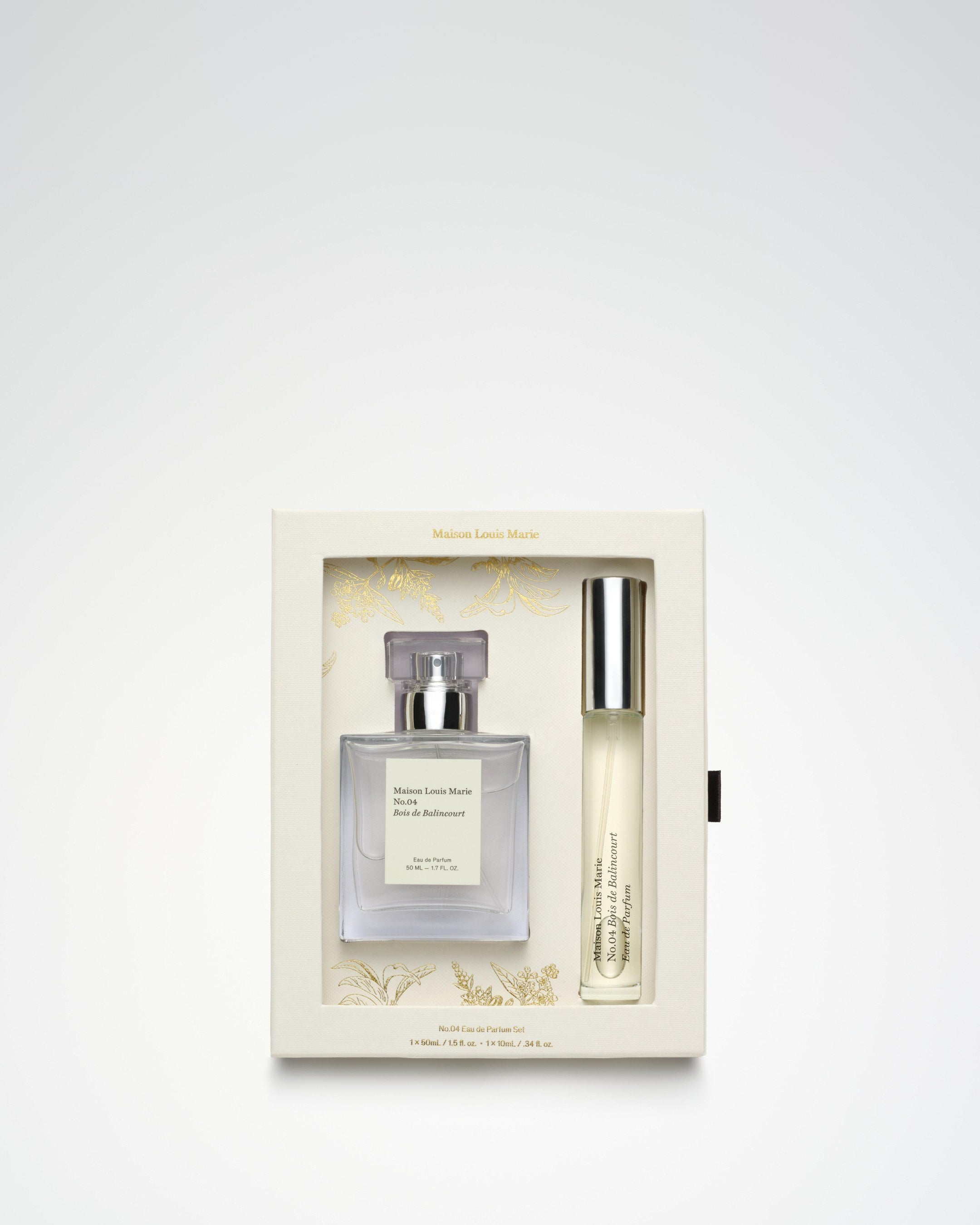 Eau De Parfum Gift Set - No.04 Bois de Balincourt – Maison Louis