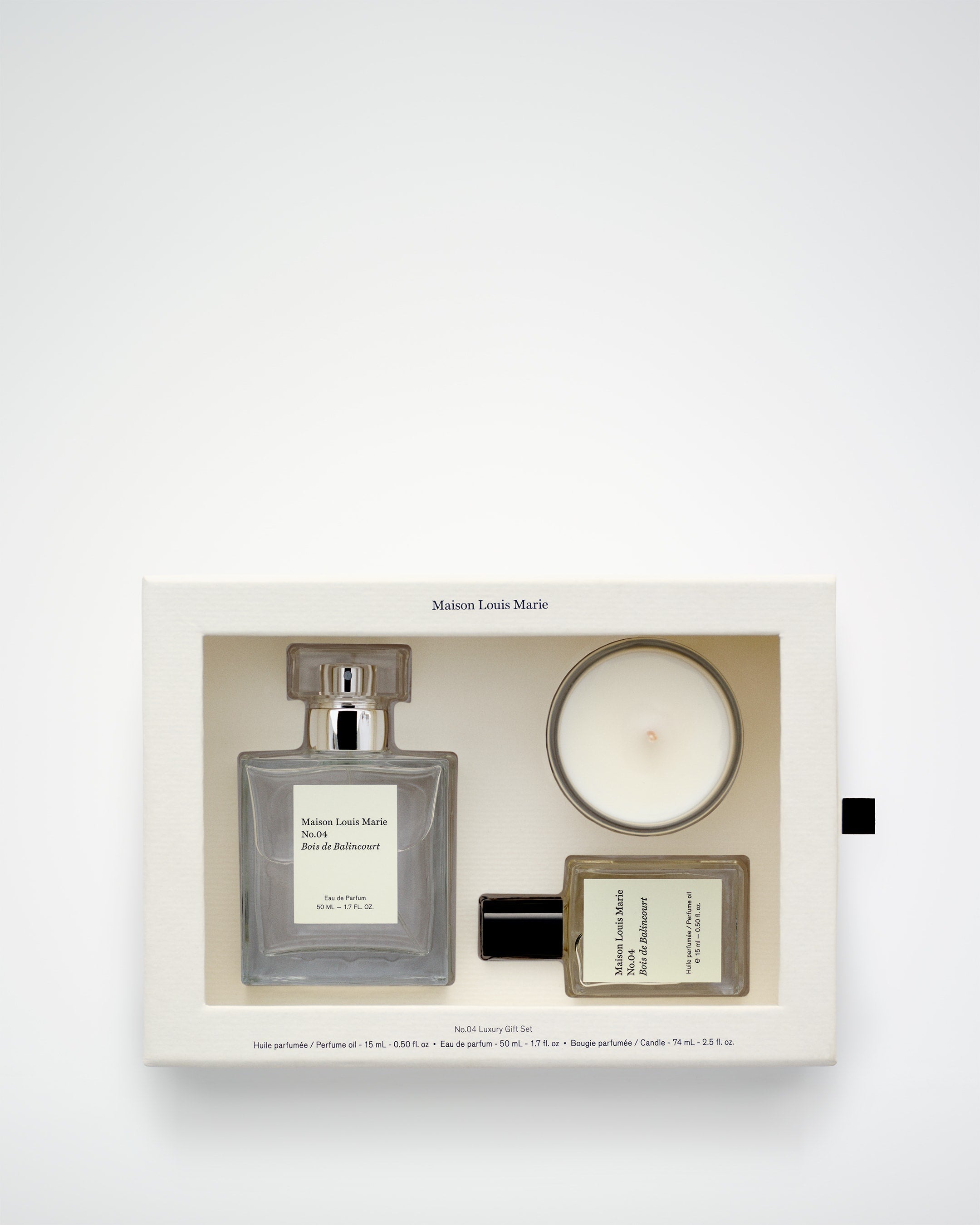 Maison Louis Marie No.04 セット Luxury Gift Set - No.04 Bois de Balincourt – Maison Louis