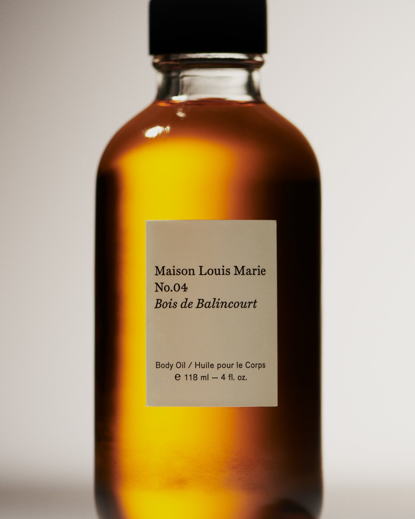 Body Oil - No.04 Bois de Balincourt – Maison Louis Marie® Official